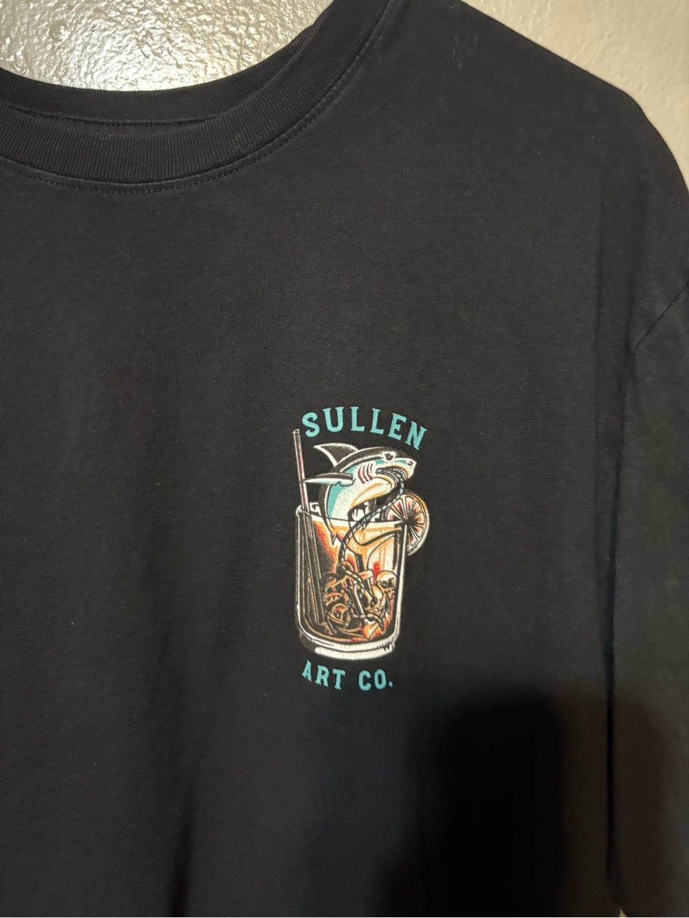 Men’s Sullen Art Collective Black Graphic Short Sleeve T-Shirt Size XL - Picture 2 of 8